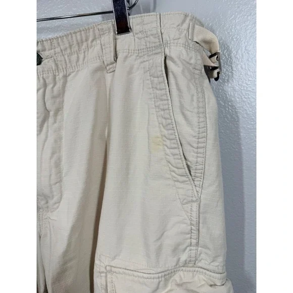Polo Jeans Co Ralph Lauren Shorts Mens 36 Cargo Shorts Cotton Utility Y2K VTG - Picture 5 of 6